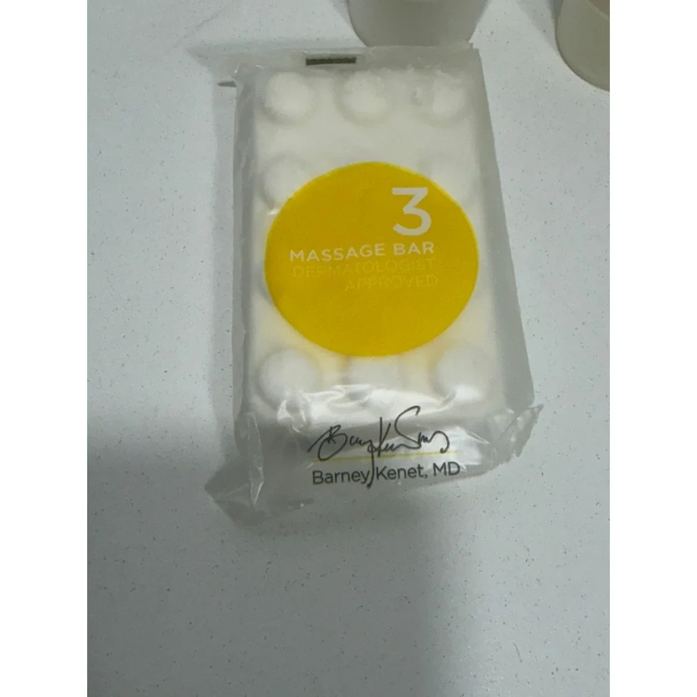 Barney Kenet MD Travel Set Conditioner Body Lotion Massage Bar 3pc‎ New